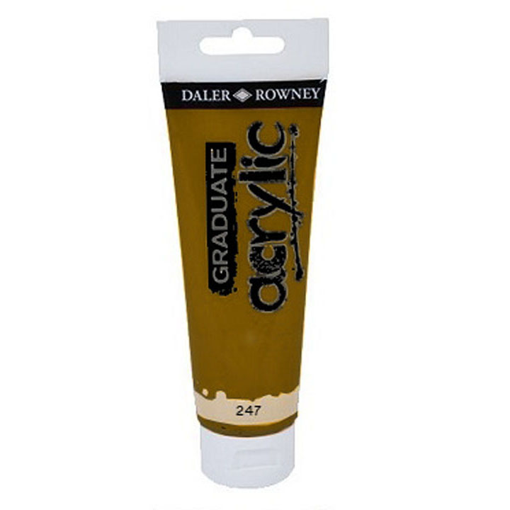 Akrilfesték Daler-Rowney GRADUATE 120 ml – 247 Raw umber