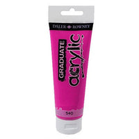 Akrilfesték Daler-Rowney GRADUATE 120 ml – 540 Primary red