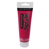 Akrilfesték Daler-Rowney GRADUATE 120 ml – 542 Crimson