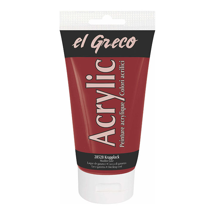 Akrilfesték El Greco 150 ml – Madder Lake