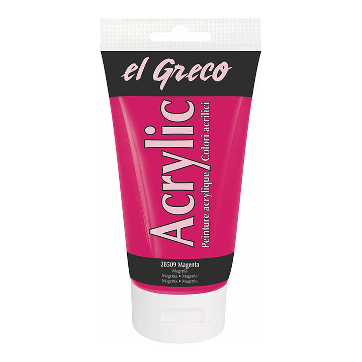 Akrilfesték El Greco 150 ml – Magenta