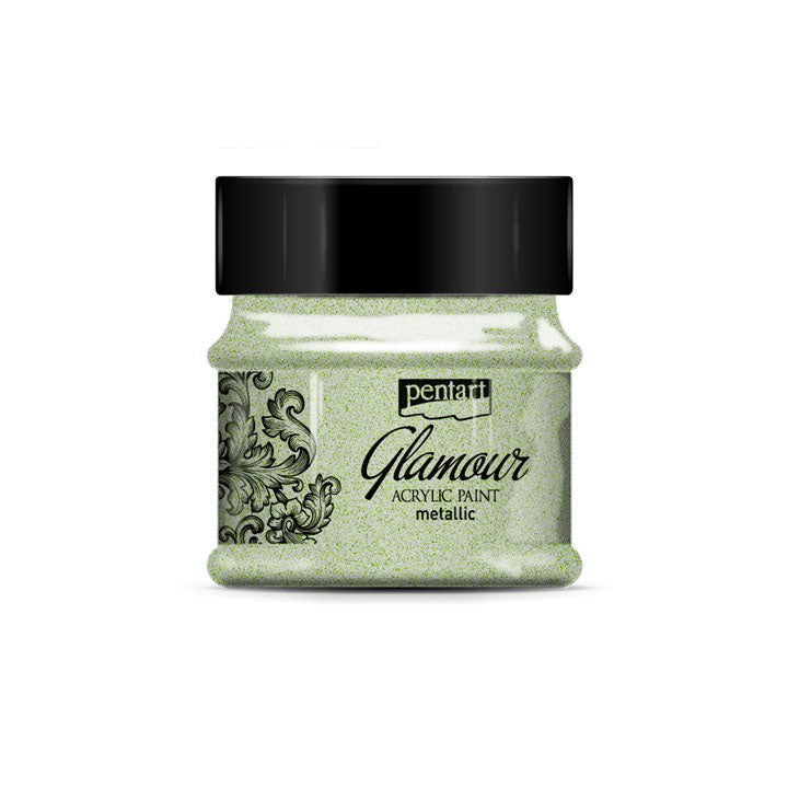 Akrilfesték Glamour metál 50ml – antique silver