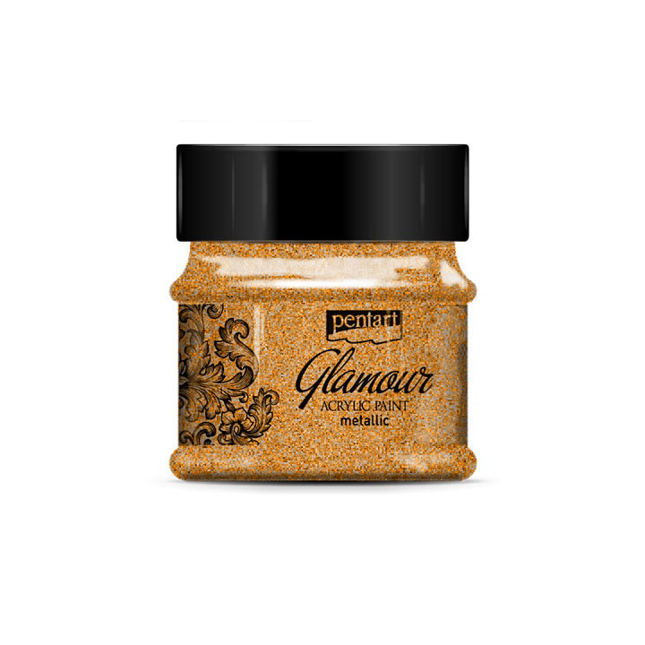 Akrilfesték Glamour metál 50ml – reddish gold