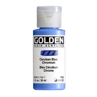 GOLDEN folyékony akrilfesték 118 ml – 2050 cerulean krómkék