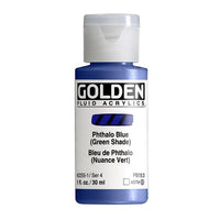 GOLDEN folyékony akrilfesték 118 ml – 2255 ftalókék (zöld árnyalat)