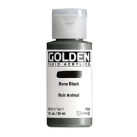 GOLDEN folyékony akrilfesték 30 ml – 2010 csont fekete