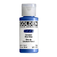 GOLDEN folyékony akrilfesték 30 ml – 2051 cerulean sötétkék