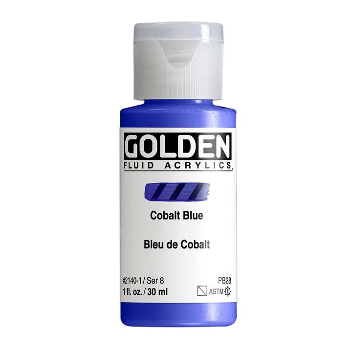 GOLDEN folyékony akrilfesték 30 ml – 2140 kobaltkék