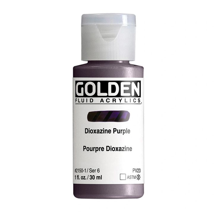 GOLDEN folyékony akrilfesték 30 ml – 2150 dioxazin lila