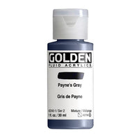 GOLDEN folyékony akrilfesték 30 ml – 2240 payne grey