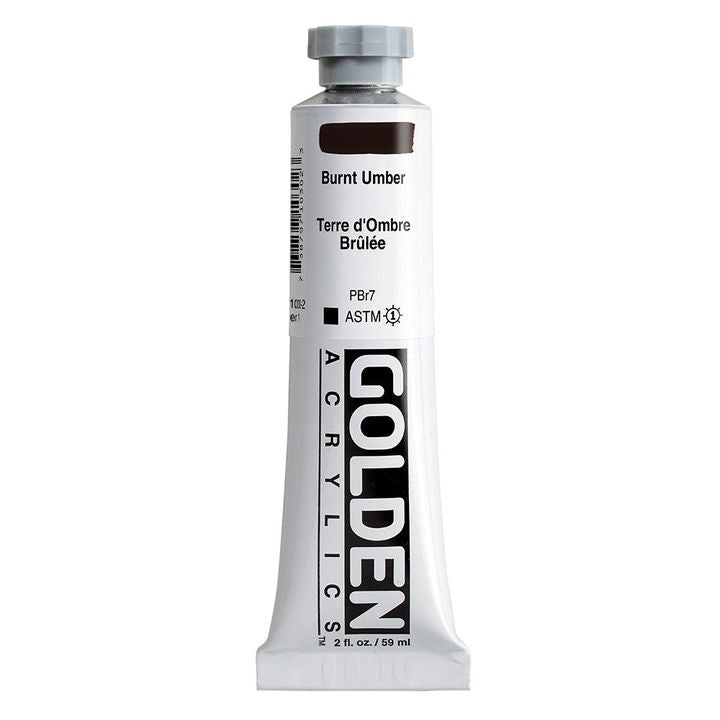 GOLDEN Heavy Body akrilfesték 148 ml – 1030 umbra égett