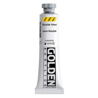 GOLDEN Heavy Body akrilfesték 148 ml – 1147 pigment sárga