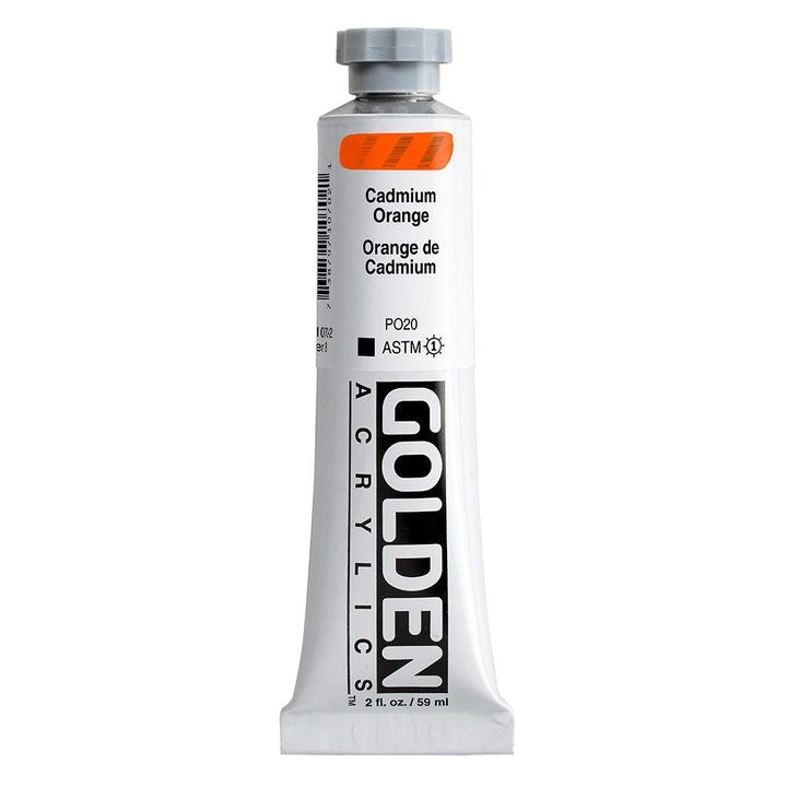 GOLDEN Heavy Body akrilfesték 59 ml – 1070 kadmium-narancs