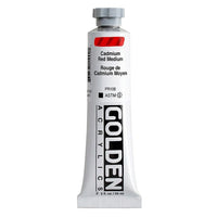 GOLDEN Heavy Body akrilfesték 59 ml – 1100 kadmium közepes vörös