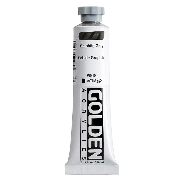 GOLDEN Heavy Body akrilfesték 59 ml – 1160 grafitszürke