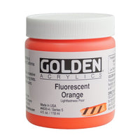 GOLDEN Heavy Body fluoreszkáló akril festék – 4630 narancs