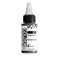 GOLDEN High Flow akril festék 30 ml – 8524 Szénfekete