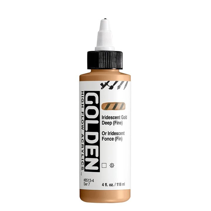 GOLDEN High Flow Irizáló akrilfesték 118 ml – 8513 Deep Golden Gentle