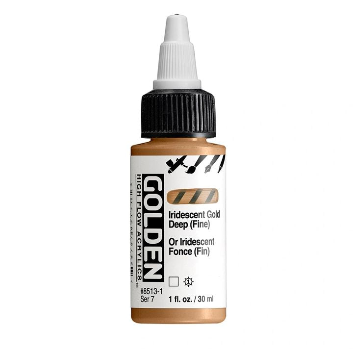 GOLDEN High Flow irizáló akrilfesték 30 ml – 8513 Deep Golden Gentle