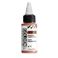 GOLDEN High Flow irizáló akrilfesték 30 ml – 8571 Réz finom