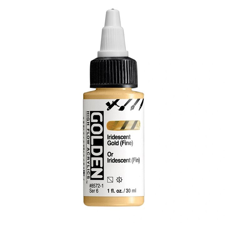 GOLDEN High Flow irizáló akrilfesték 30 ml – 8572 Golden Gentle