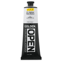 GOLDEN OPEN lassan száradó akrilfesték 148 ml – 7130 Kadmiumsárga közepes