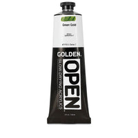 GOLDEN OPEN lassan száradó akrilfesték 148 ml – 7170 Zöld arany