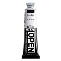 GOLDEN OPEN lassan száradó akrilfesték 59 ml – 7040 szénfekete