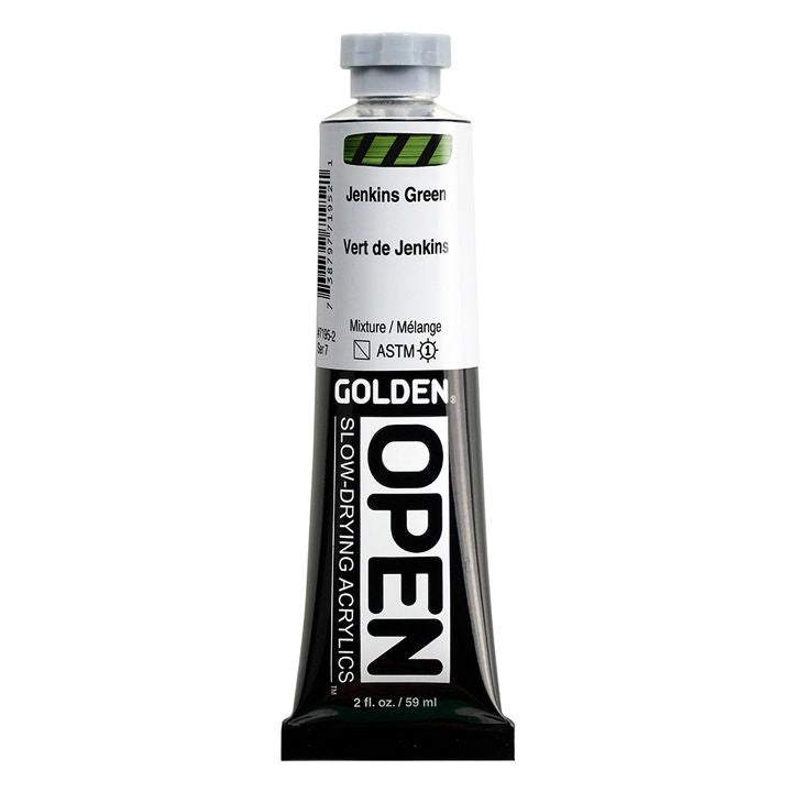 GOLDEN OPEN lassan száradó akrilfesték 59 ml – 7195 Jenkins Green