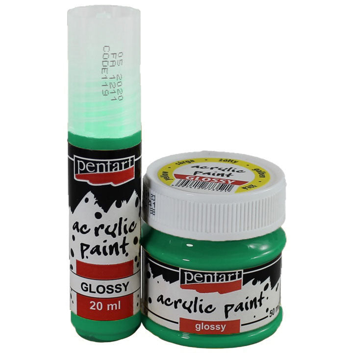 Akrilfesték - fényes 20ml – green