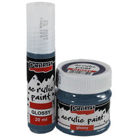 Akrilfesték - fényes 20ml – indigo kék