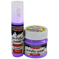 Akrilfesték - fényes 20ml – amethyst