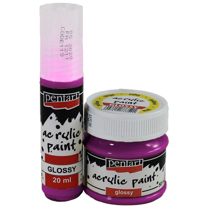 Akrilfesték - fényes 20ml – light purple violet