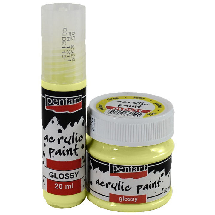Akrilfesték - fényes 20ml – butter