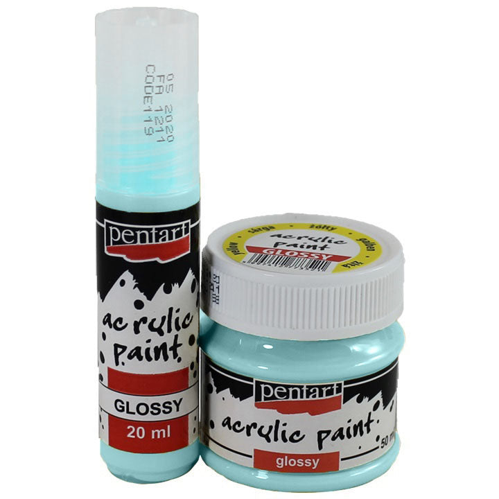 Akrilfesték - fényes 20ml – ice blue