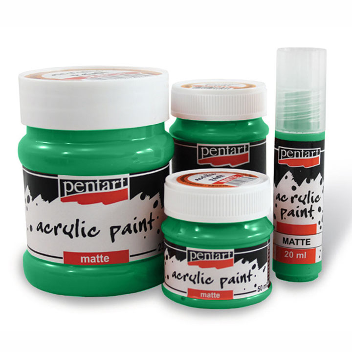 Akrilfesték matt - 230 ml – 17550 green