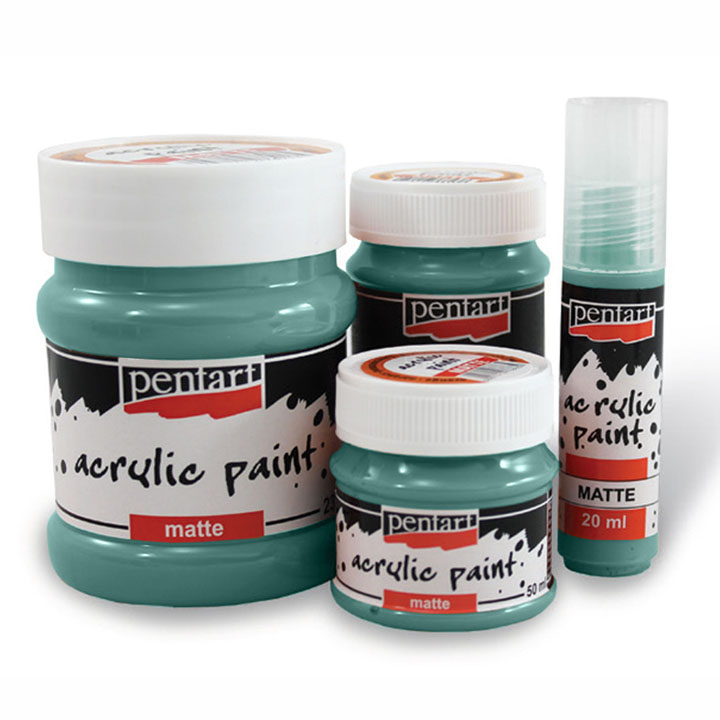 Akrilfesték matt - 230 ml – 17553 country green