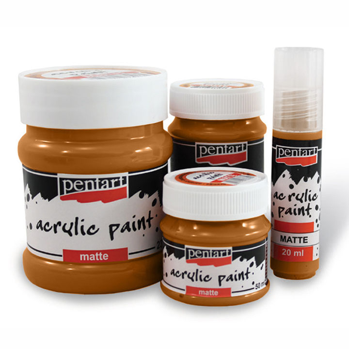 Akrilfesték matt - 230 ml – 3236 chestnut