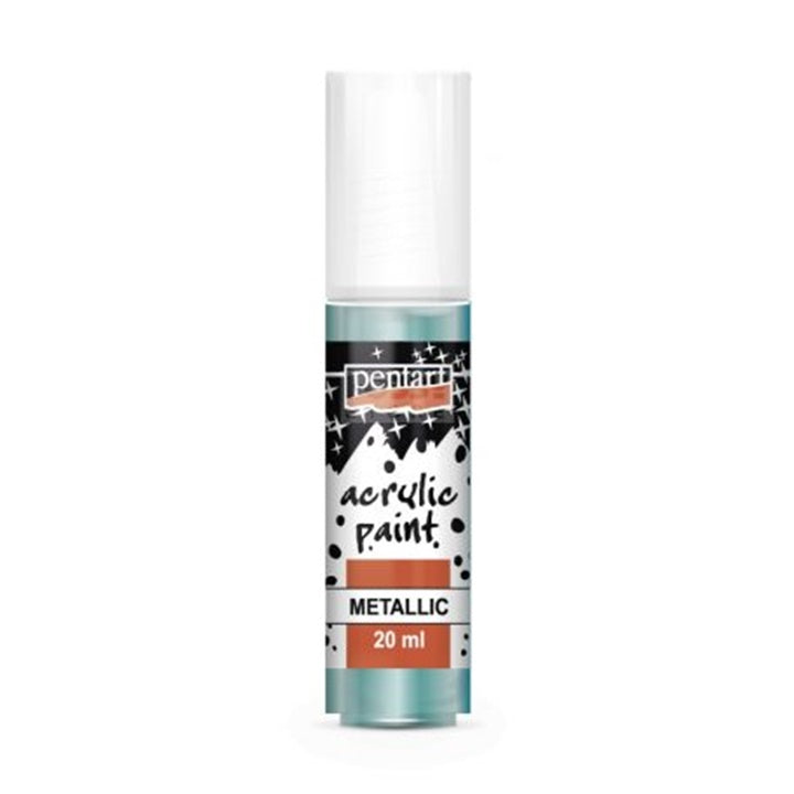 Akrilfesték metál - 20 ml – turquoise