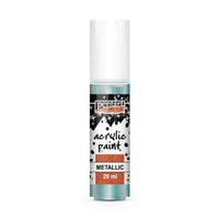 Akrilfesték metál - 20 ml – turquoise