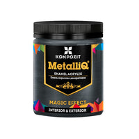 MetalliQ kompozit metál akril festék 500g – gyöngyházfekete