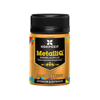MetalliQ Kompozit akrilfesték fémes hatású 70g – piros és arany