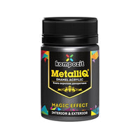 MetalliQ Kompozit akrilfesték fémes hatású 70g – Platina