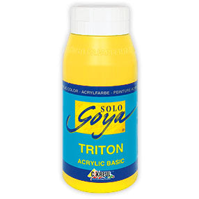 Akrilfesték Solo Goya TRITON 750 ml – Genuine Yellow Light