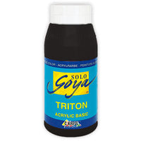 Akrilfesték Solo Goya TRITON 750 ml – Black