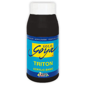 Akrilfesték Solo Goya TRITON 750 ml – Black