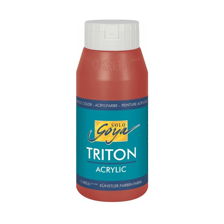 Akrilfesték Solo Goya TRITON 750 ml – Oxid vörös