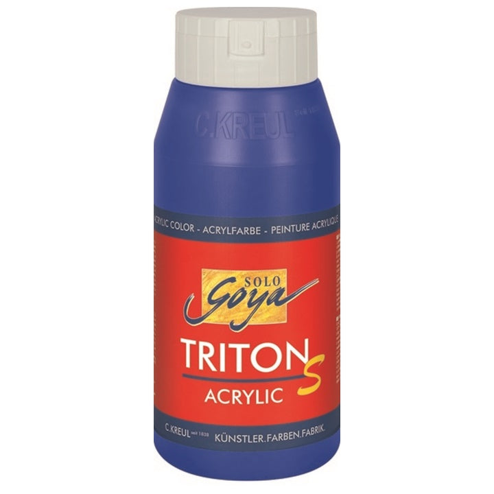 Akrilfesték Solo Goya Triton S 750 ml – Ultramarine Blue