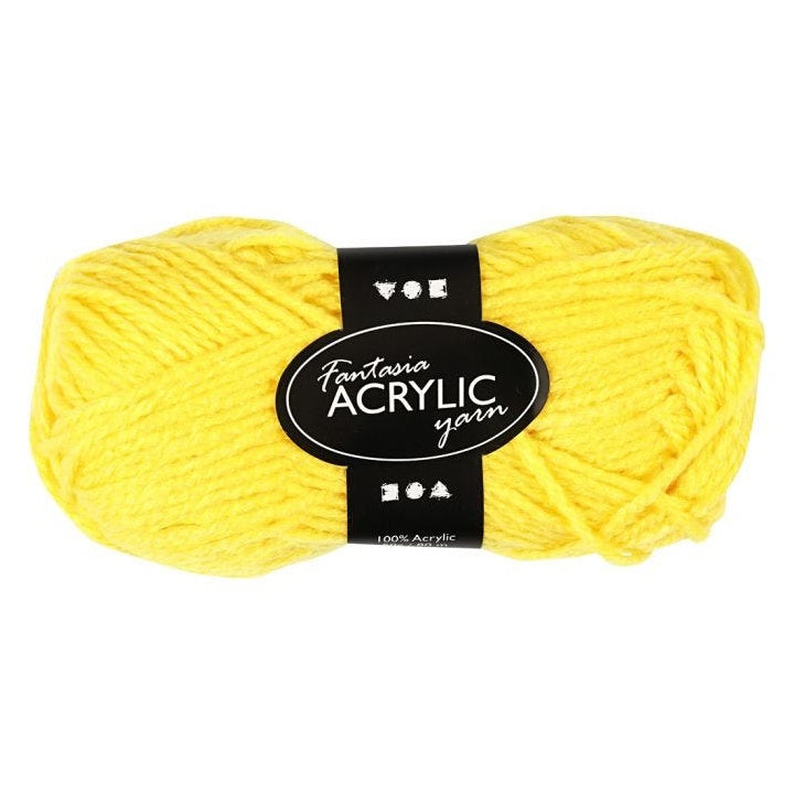 Akril fonal Fantasia 80 m – sárga