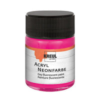 Akrilfestékek KREUL FLUORESCENT 50 ml – Neon Pink